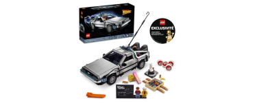 Cdiscount: LEGO® La machine à remonter le temps de Retour vers le futur (10300) à 169,99€ (au lieu de 199,99€)