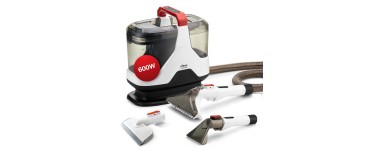 Amazon: Aspirateur à eau pour tissus Ufesa Eden 600 - 600 W, 3 accessoires à 61,56€ (au lieu de 105,05€)