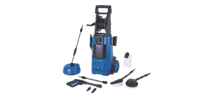 Screwfix: Nettoyeur haute pression Scheppach HCE2800 - 2400W, 180 bar à 139,99€ (au lieu de 169,99€)