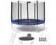 Cdiscount: Trampoline bleu avec échelle, couverture de propreté et kit d'ancrage Ø300cm à 129,99€