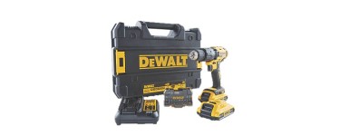 Screwfix: Perceuse visseuse à percussion sans fil brushless DeWalt DCD778D2TA 18V 2x2Ah à 179,99€