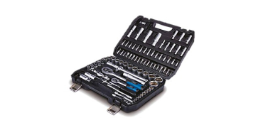 Screwfix: Kit d'outils mixte Scheppach TB100 - 94 pièces, acier CrV à 39,99€ (au lieu de 59,99€)