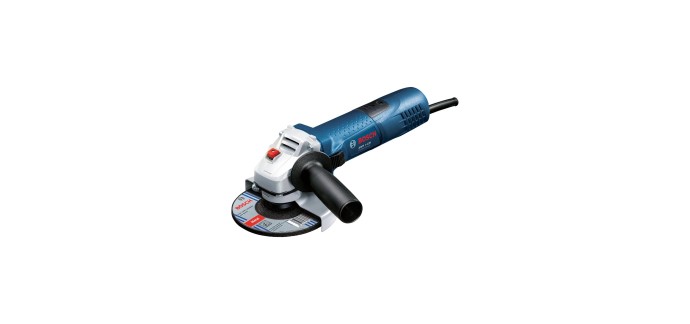 Amazon: Meuleuse d'angle filaire Bosch Professional GWS 7-125 - 720W, Ø125 mm à 47,16€ (au lieu de 56,99€)