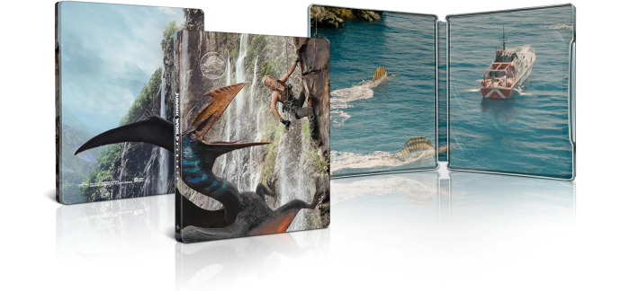 Amazon: Coffret Jurassic World  Renaissance - Édition SteelBook Limitée Blu-Ray & 4K Ultra HD à 12,31€