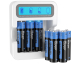 Amazon: Lot de 8 piles lithium AA rechargeables Hixon - 1,5V, chargeur, 3500 mWh à 22,61€