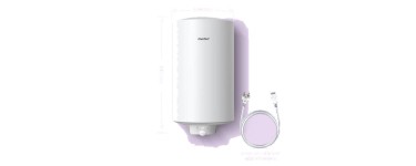 JoyBuy: Comfee' D50-15EFG Chauffe-eau électrique 50L, Wi-Fi, sous évier - smartphone à 69,99€