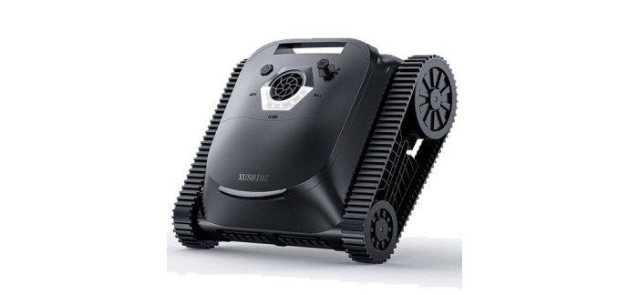 JoyBuy: Robot nettoyeur de piscine XUSHIDZ SP5 - 180 min, 4 modes, 3230 sq.ft à 259,99€ (au lieu de 1099€)