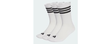 Amazon: Lot de 3 paires de chaussettes Adidas - Du 34 au 51 à 8,99€ (au lieu de 9,49€)