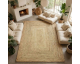 Cdiscount: Tapis salon en jute tressé naturel artisanal 160x230 à 99,99€ (au lieu de 120€)
