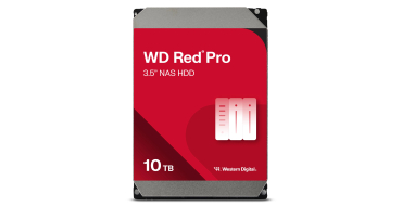 Amazon: Disque dur interne 3,5" Western Digital Red Pro NAS 10 To - 7200 RPM, CMR, 512 Mo cache à 239€