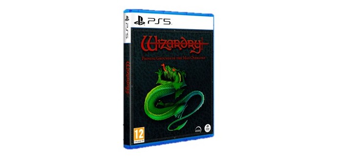 Amazon: Wizardry Proving Grounds of the Mad Overlord (PS5) à 19,99€ (au lieu de 34,99€)