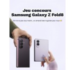 Boulanger: 1 Samsung Galaxy Z Fold8 Anthracite 256 Go à gagner