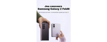 Boulanger: 1 Samsung Galaxy Z Fold8 Anthracite 256 Go à gagner