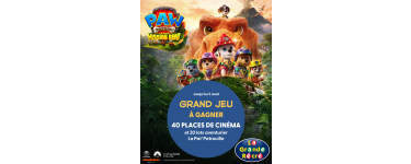 La Grande Récré: Des places de cinéma ou 10 coffrets Aventurer La Pat' Patrouille à gagner