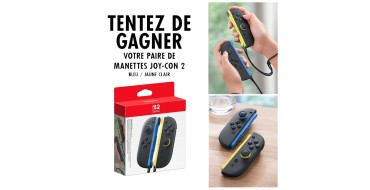 Micromania: 1 paire de Joy-Con 2 à gagner