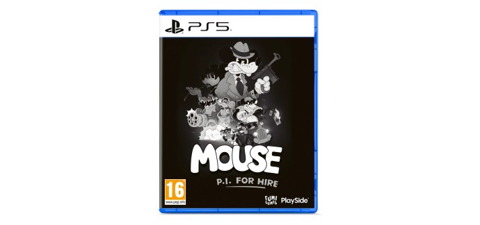 Amazon: Mouse P.I. For Hire (PS5) à 24,50€ (au lieu de 34,99€)