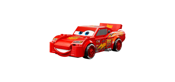 Fnac: LEGO 77255 Cars Flash McQueen à 16,79€ (au lieu de 27,99€)