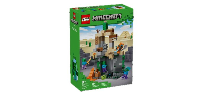 Fnac: LEGO 21587 Minecraft Le Donjon de zombies à 17,59€ (au lieu de 29,99€)