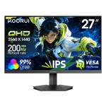 Amazon: Ecran PC Gamer 27" Koorui G2711P - 200Hz, Fast IPS, 1ms à 99,99€ (au lieu de 130,41€)