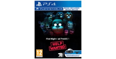 Amazon: Five Nights At Freddy’s Help Wanted (PS4) à 16,99€ (au lieu de 29,99€)