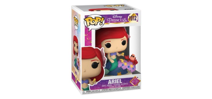 Amazon: Funko Pop Disney Ultimate Princess Ariel 1012 à 6,99€ (au lieu de 16,99€)