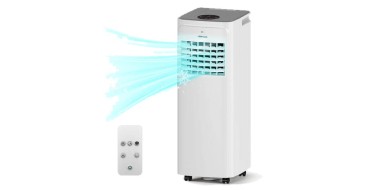 JoyBuy: ELECCI Climatiseur mobile 9000 BTU 4-en-1 - Classe A, R290, 30 m² à 269,9€ (au lieu de 349,9€)