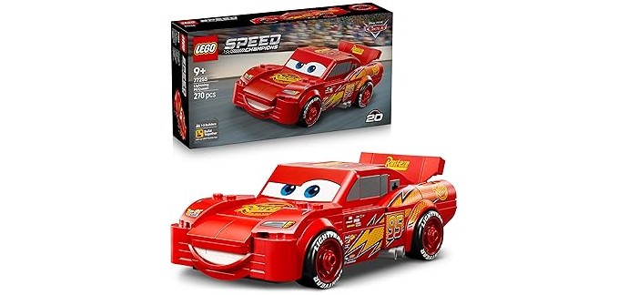 Amazon: LEGO® Speed Champions Flash McQueen (77255) à 16,79€ (au lieu de 27,99€)