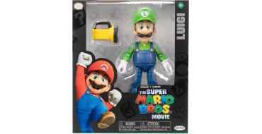 Amazon: Figurine Super Mario Bros Movie Luigi - 13 cm, yeux brillants à 12,99€ (au lieu de 42,98€)