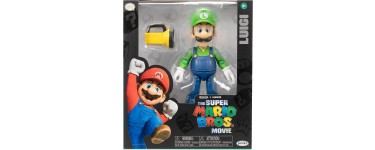 Amazon: Figurine Super Mario Bros Movie Luigi - 13 cm, yeux brillants à 12,99€ (au lieu de 42,98€)