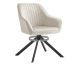 Amazon: Chaise de salle à manger pivotante Songmics KDC161LH01V1 - velours, accoudoirs, charge 120 kg à 59,9