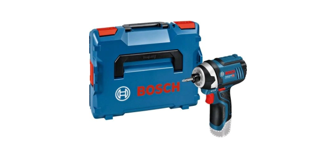 Amazon: Visseuse à chocs Bosch Professional 12V GDR 12V-105 - 105 Nm, 2600 cps/min, dans L-Boxx à 89,54€