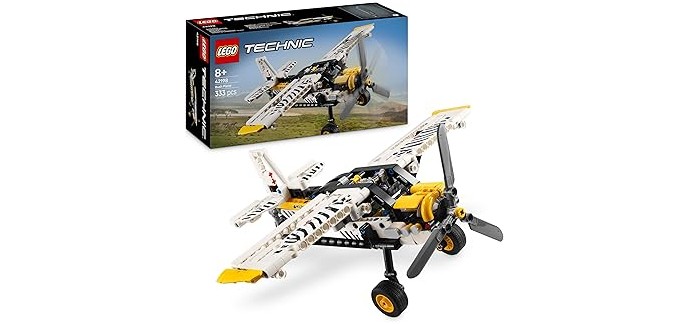 Amazon: LEGO® Technic L'Avion de Brousse (42198) à 19,9€ (au lieu de 27,99€)