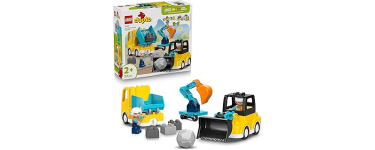 Amazon: LEGO® DUPLO® Les Véhicules de Chantier (10475) à 18,90€ (au lieu de 24,99€)