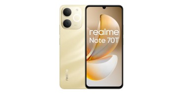 JoyBuy: Realme Note 70T - Écran 6,75" 90 Hz, Unisoc T7250, 4+128 Go - smartphone à 95€ (au lieu de 119€)
