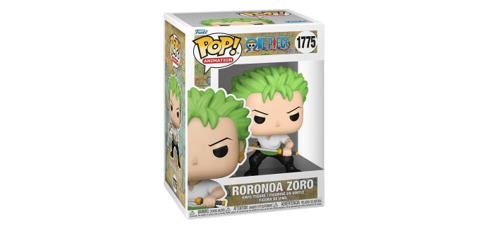 Amazon: Funko One Piece Roronoa Zoro à 8,82€ (au lieu de 16,00€)