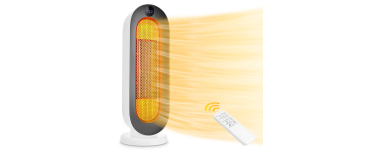 Amazon: Chauffage d'appoint 2000 W à 30,50€ (au lieu de 101,61€)