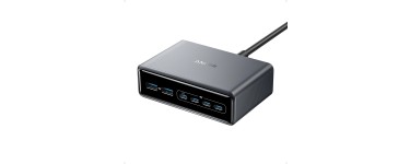 Amazon: Chargeur Anker Prime - 200W, 6 ports à 55,84€ (au lieu de 67,04€)