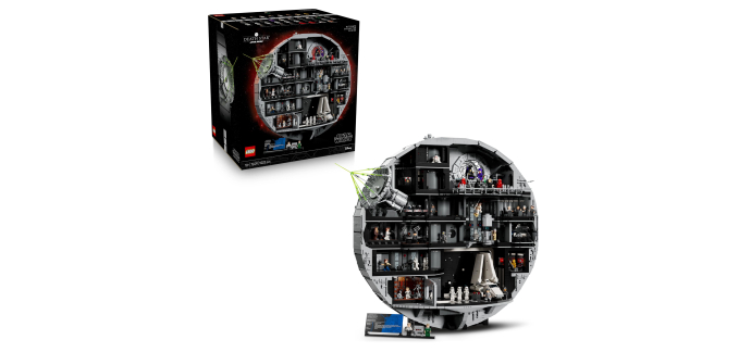 Amazon: LEGO® Star Wars™ L’Étoile de la Mort UCS (75419) à 859,99€ (au lieu de 954,52€)