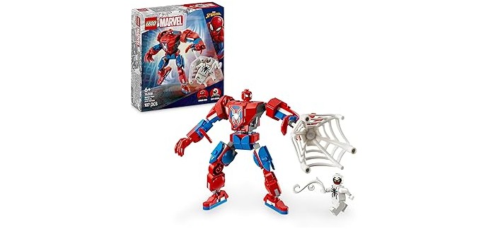 Amazon: LEGO® Marvel Spider-Man Mech vs. Anti-Venom (76308) à 10,90€ (au lieu de 14,99€)