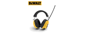 iBood: Casque de protection Dewalt DPG657 - Bluetooth, ENC, FM à 34,95€ (au lieu de 79,95€)