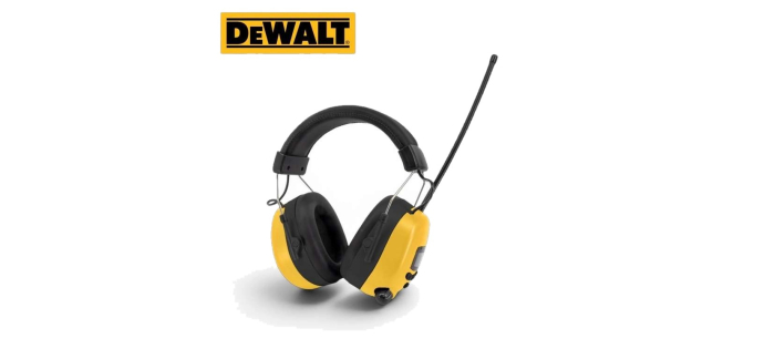 iBood: Casque de protection Dewalt DPG657 - Bluetooth, ENC, FM à 34,95€ (au lieu de 79,95€)