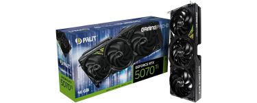 JoyBuy: Carte graphique NVIDIA GeForce RTX 5070 Ti GamingPro-S 16 Go GDDR7 à 899,99€ (au lieu de 999,99€)