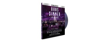 Amazon: Hans Zimmer - Live in Prague Blu-Ray 4K Ultra HD à 18,09€ (au lieu de 19,99€)