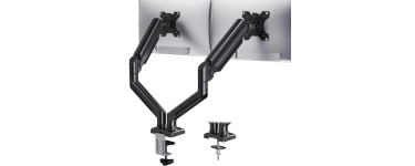 Amazon: Support Écran PC Huanuo 2 Écrans 32" à 29,99€