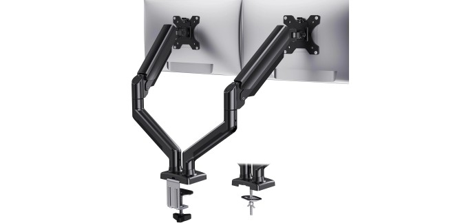 Amazon: Support Écran PC Huanuo 2 Écrans 32" à 29,99€