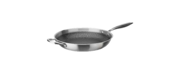 LIDL: GSW Poêle Inoxxa Black 32/36 cm - Revêtement VITAFLON® QUARZIT sans PFAS à 39,99€ (au lieu de 119€)