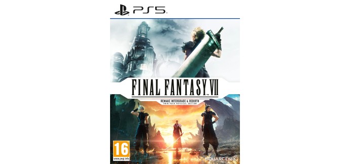 Amazon: Final Fantasy 7 Twin Pack PS5 à 48,99€ (au lieu de 55,66€)