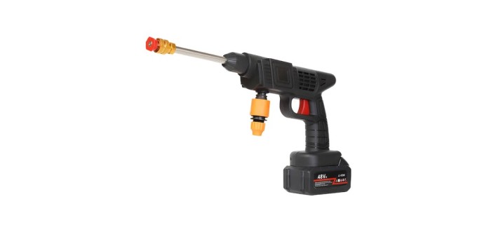 JoyBuy: Nettoyeur haute pression sans fil 1500W - Tuyau 5m à 35,99€ (au lieu de 69,99€)
