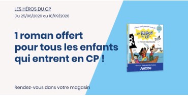 Cultura: Roman offert pour les enfants qui entrent en CP