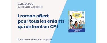 Cultura: Roman offert pour les enfants qui entrent en CP